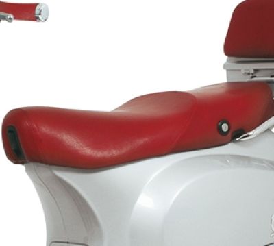 SELLA-ROSSA-IN-VERA-PELLE-PER-VESPA-LX
