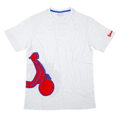 SHAPE T-SHIRT (UOMO) BIANCO VESPA