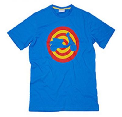 TARGET T-SHIRT (UOMO) BLU VESPA