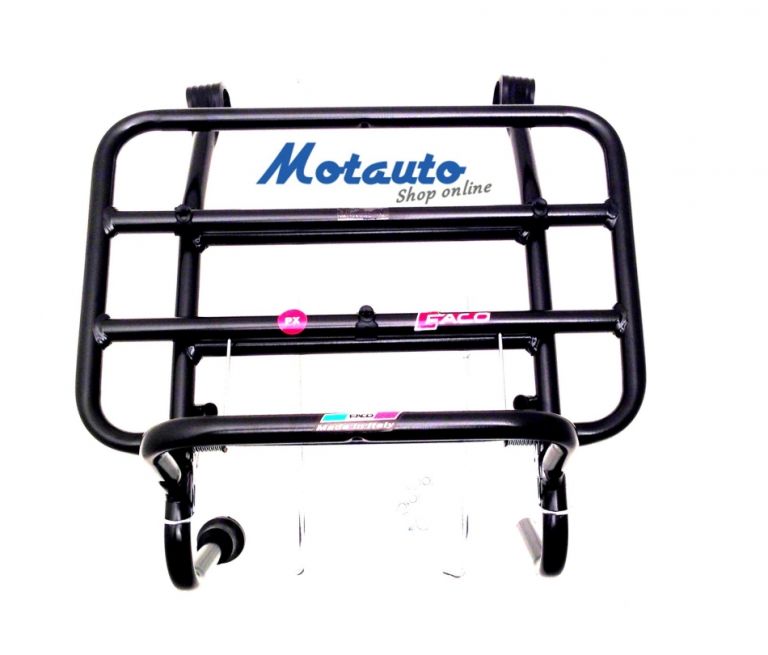 FRONT CARRIER BLACK FOR VESPA PX-PE-DISCO-PX125 151 PX ARCOBALENO