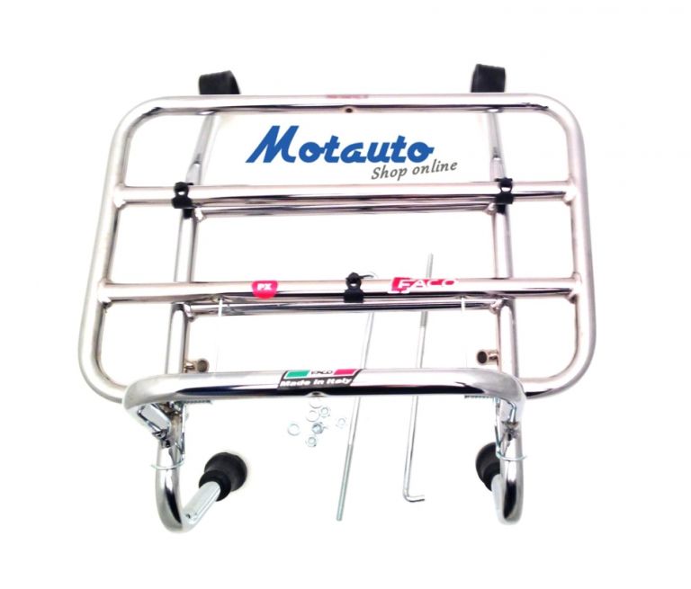 FRONT CARRIER CHROME FOR VESPA PX ALL TYPES