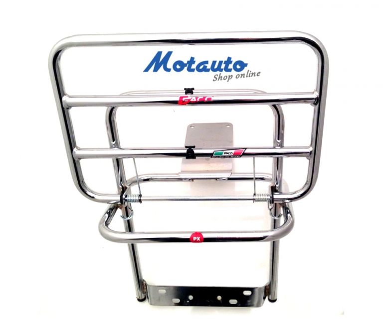 REAR CARRIER CHROME FOR VESPA PX-PE-DISCO PX 125-151-ARCOBALENO