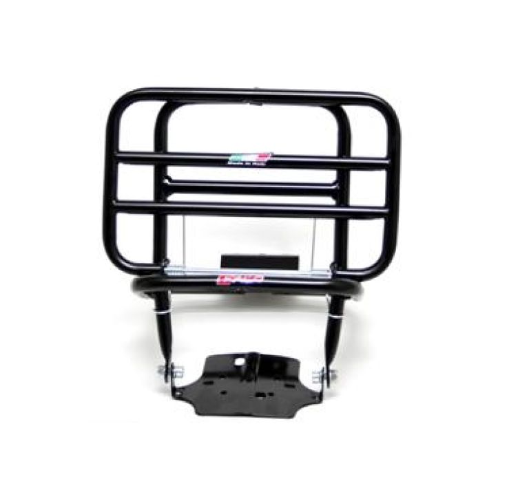 REAR MATT BLACK CARRIER FOR VESPA 125 ET3 50-PRIMAVERA, 50 SPECIAL
