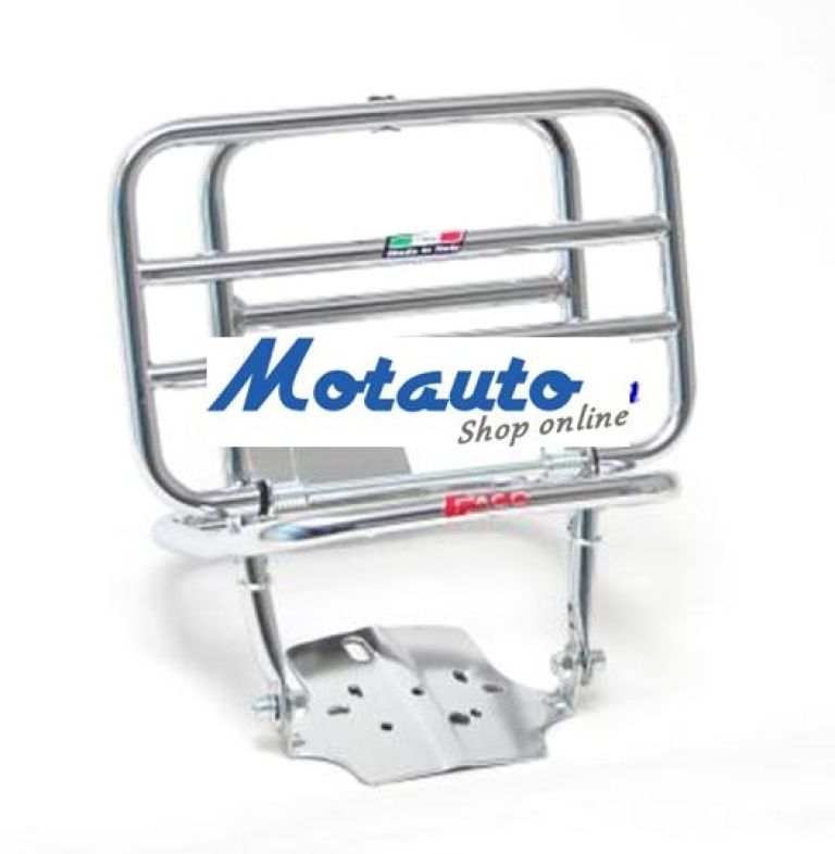 REAR CROME CARRIER FOR VESPA 125 ET3 50-PRIMAVERA, 50 SPECIAL