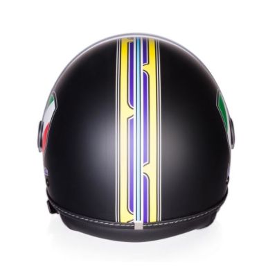 VESPA V-STRIPES HELMET BLACK VESPA