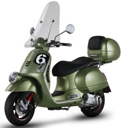 BAULE 36 LT -  VESPA GTV "6 GIORNI" - 2017 - VERDE SALVIA VESPA