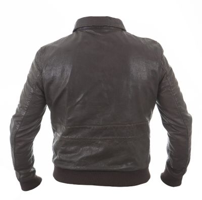 GIUBBOTTO UOMO IN PELLE MARRONE VESPA
