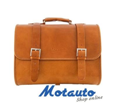 VESPA BROWN LEATHER BAG VESPA
