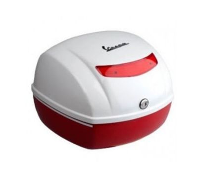 BAULETTO ORIGINALE ROSSO BIANCO PER VESPA  LX-S VESPA