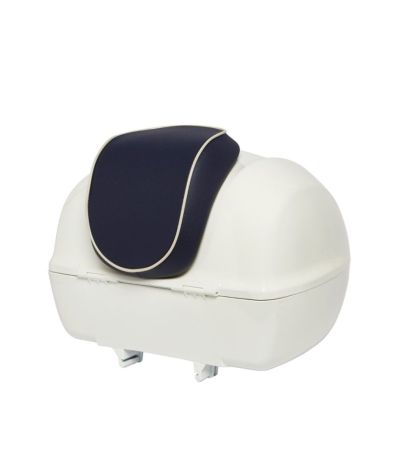 WHITE PAINTED CHEST VESPA