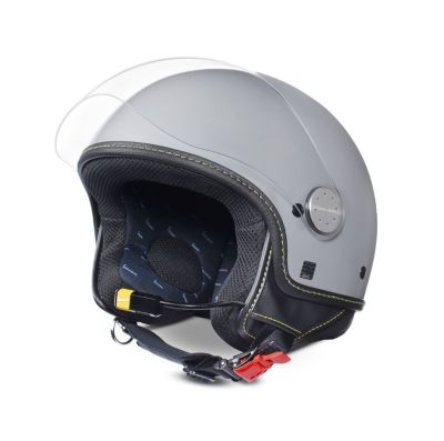CASCO VESPA VISOR BT (BLUETOOTH) VESPA SUPERTECH GRIGIO LUCIDO VESPA