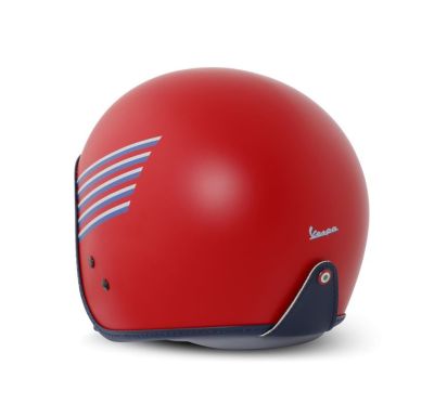 JET HELMET - VESPA GRAPHIC ROSSO VESPA