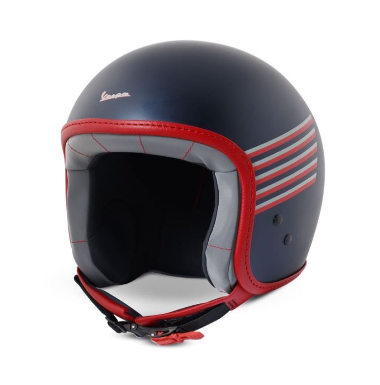 CASCO JET VESPA GRAPHIC  BLU