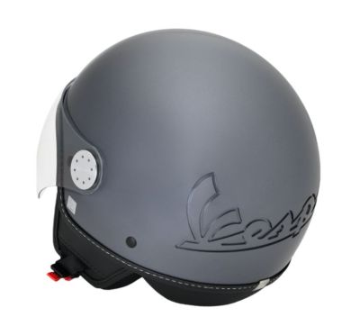 VESPA VISOR 3.0 HELMET -  GLOSSY TITANIUM GREY G03 VESPA