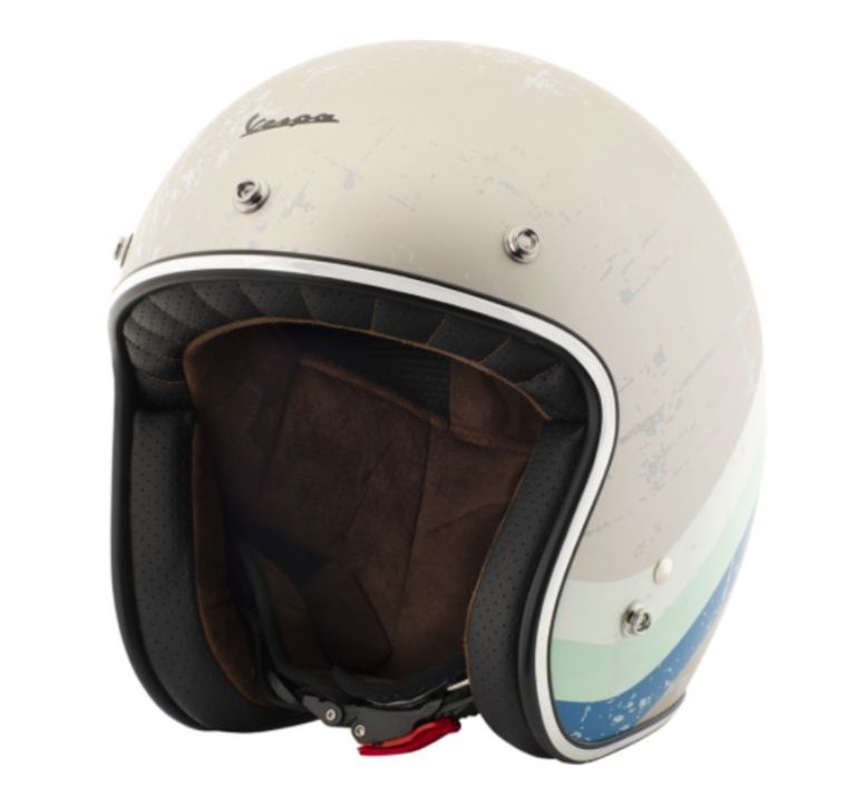 VESPA HERITAGE HELMET - METALLIC GREY 105 (VESPA 150 GS 1958