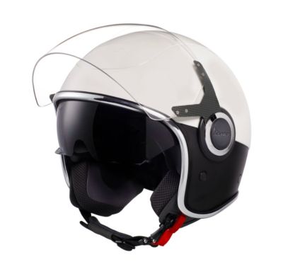 CASCO VESPA  VJ - BIANCO/NERO VESPA
