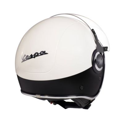 CASCO VESPA  VJ - BIANCO/NERO VESPA