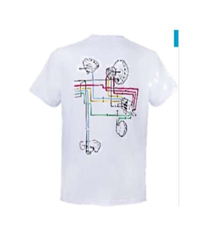 T-SHIRT VESPA  GRAFICA "Collezione SEAN WOTHERSPOON" Bianca VESPA