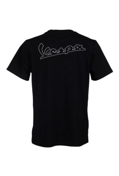 T-SHIRT VESPA HERITAGE - NERO VESPA