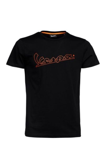 T-SHIRT VESPA FLUO - ROSSO VESPA