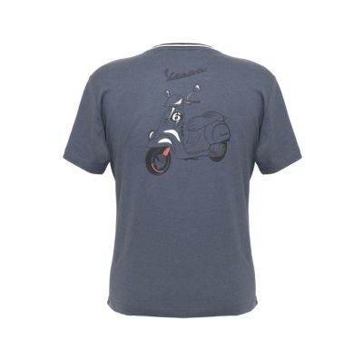 MAGLIETTA VESPA "6 GIORNI" - GRIGIO VESPA