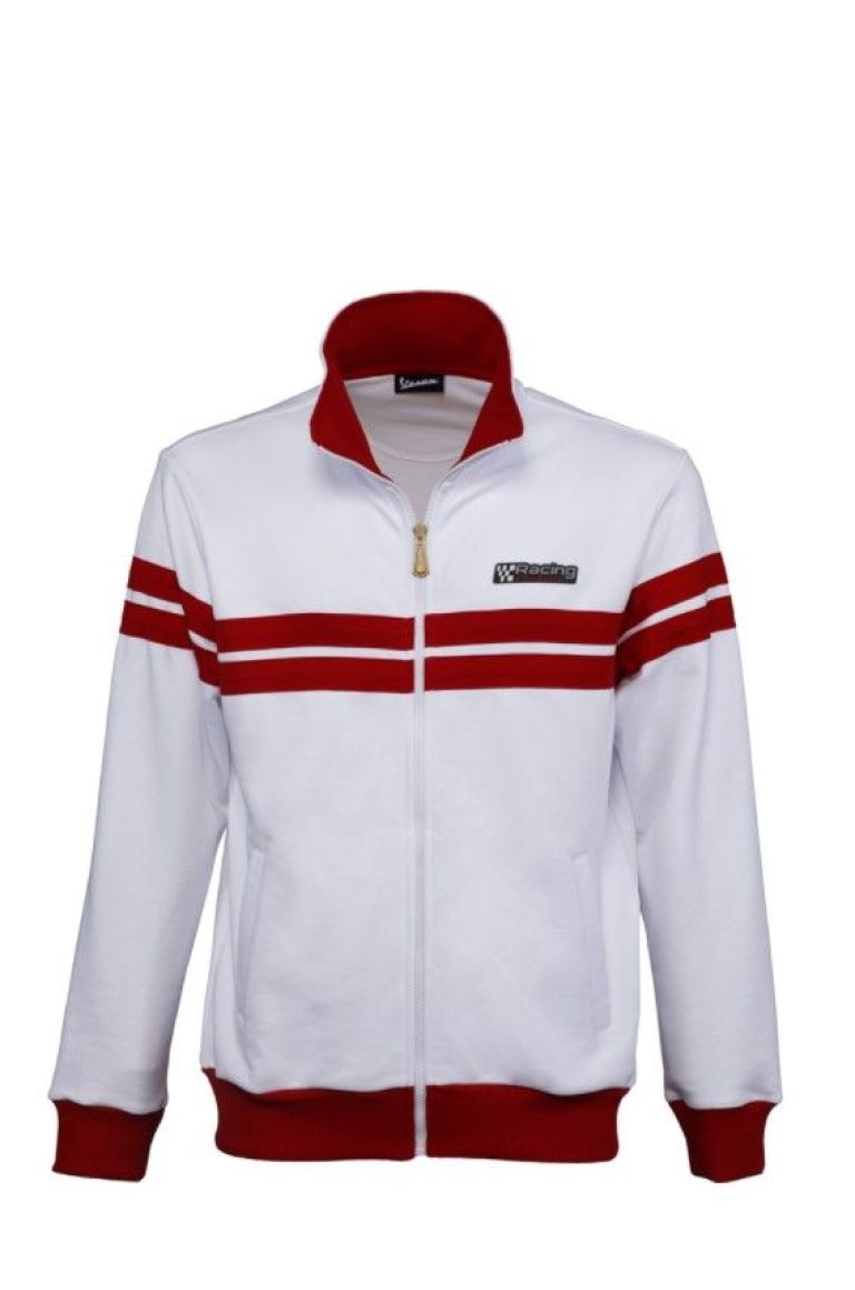 FELPA VESPA RACING SIXTIES - BIANCO