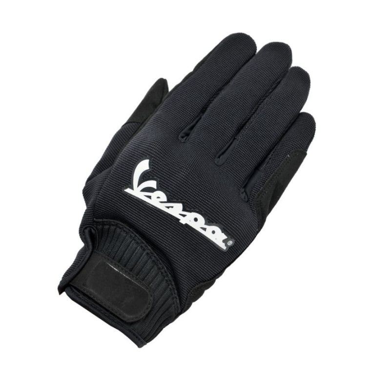 VESPA SUMMER "TOUCH" GLOVES - BLACK
