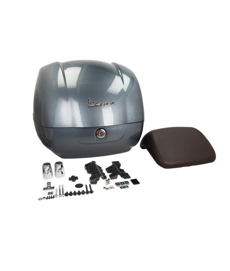 VESPA TOP CASE 36 LTS - DOLOMITI GREY