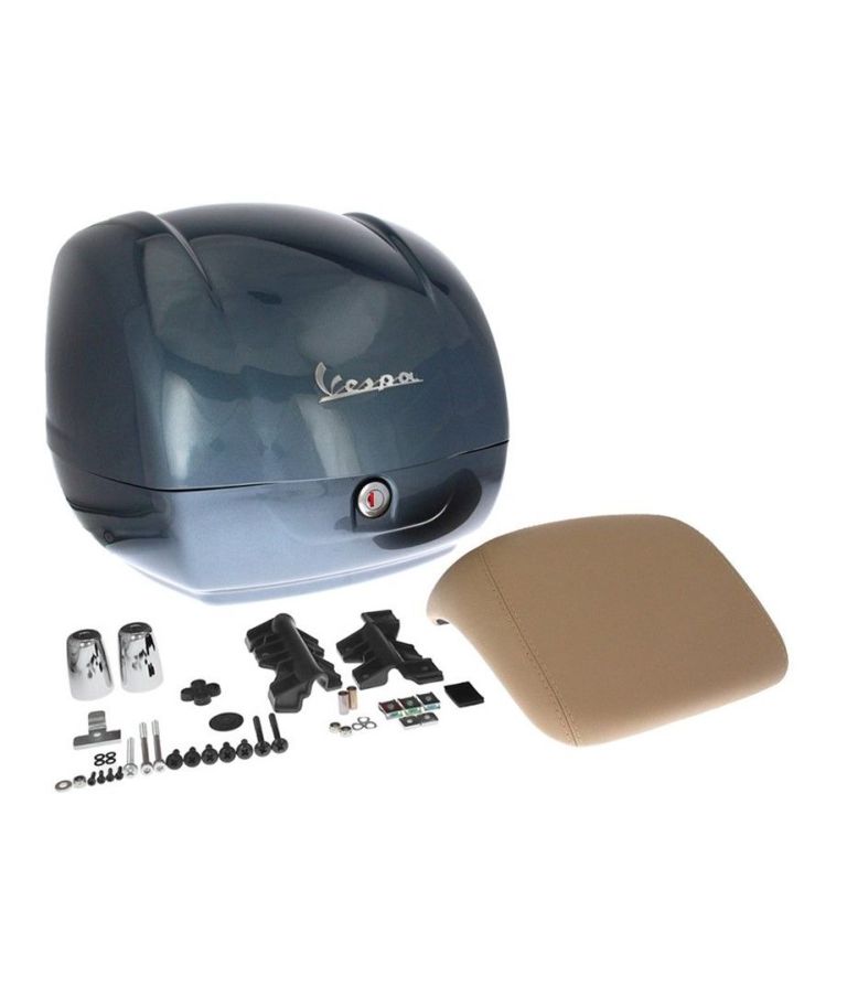 VESPA TOP CASE 36 LTS - DOLOMITI GREY
