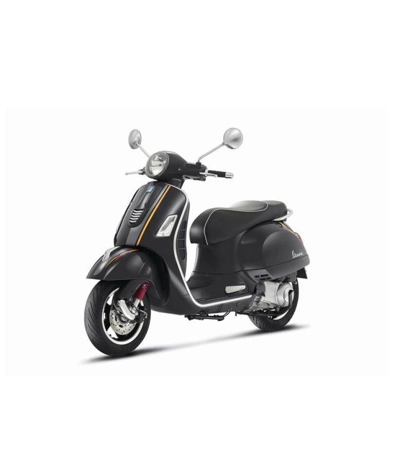 GRAPHIC DECALS KIT - VESPA GTS - "SPORT" - ANTHRACITE/ORANGE