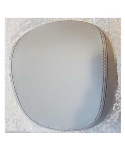 TOP CASE BACKREST - VESPA PRIMAVERA 50TH ANNIVERSARY 1968/2018 - GREY W/BROWN SEAM FOR METALLIC BROWN VEHICLE VESPA