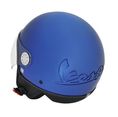 VESPA VISOR 3.0 HELMET - GLOSSY NEW BLUE LINE DQ VESPA