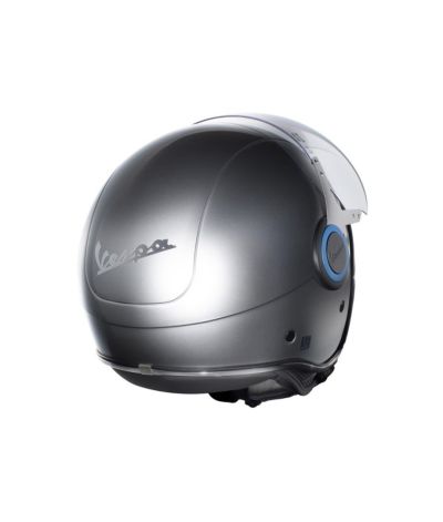 CASCO VESPA VJ - CROMO/AZZURRO VESPA