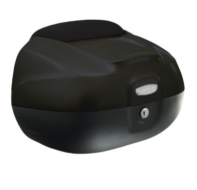 KIT BAULE 37 LT NERO CARBONIO OPACO PIAGGIO
