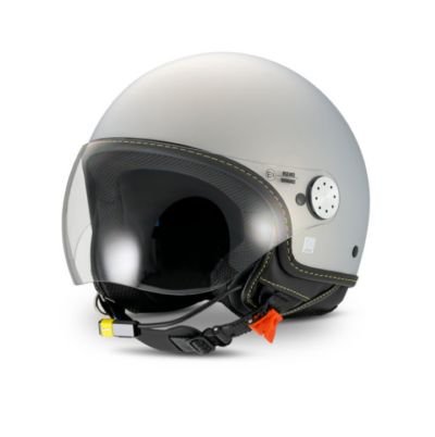 CASCO DEMI-JET VESPA VISOR 4.0 BT (BLUETOOTH) - GRIGIO OPACO VESPA