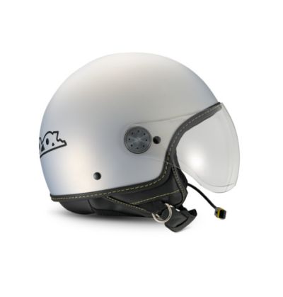CASCO DEMI-JET VESPA VISOR 4.0 BT (BLUETOOTH) - GRIGIO OPACO VESPA