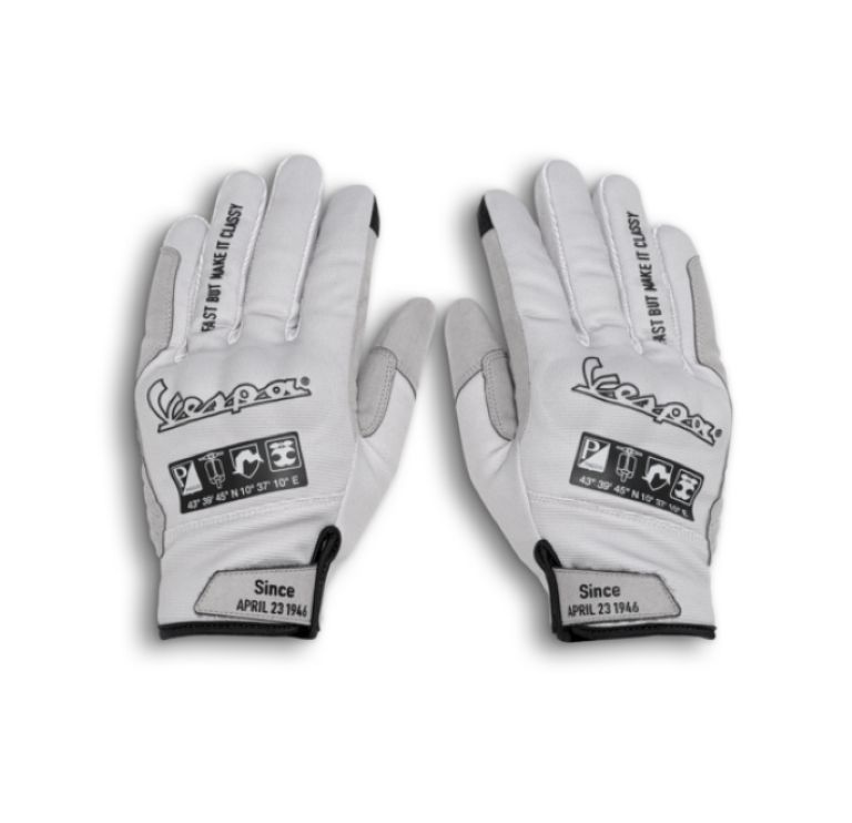 VESPA DEC GLOVES - GREY