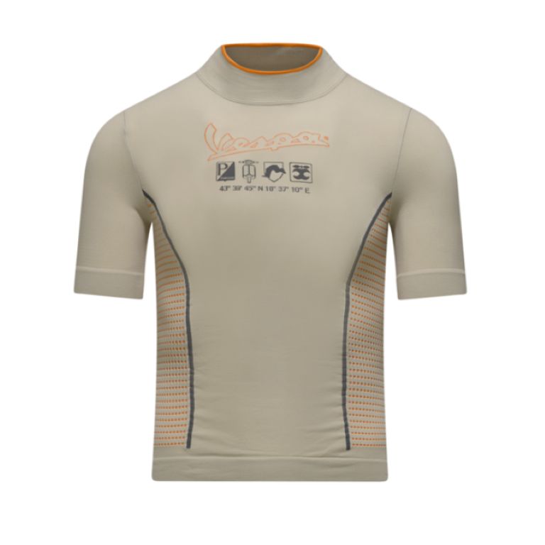 VESPA DEC SEAMLESS TEE - NOMAD