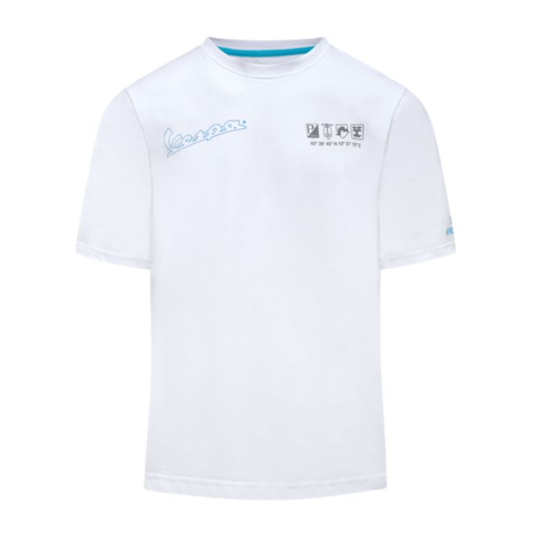 VESPA DEC TEE - HOLY WHITE