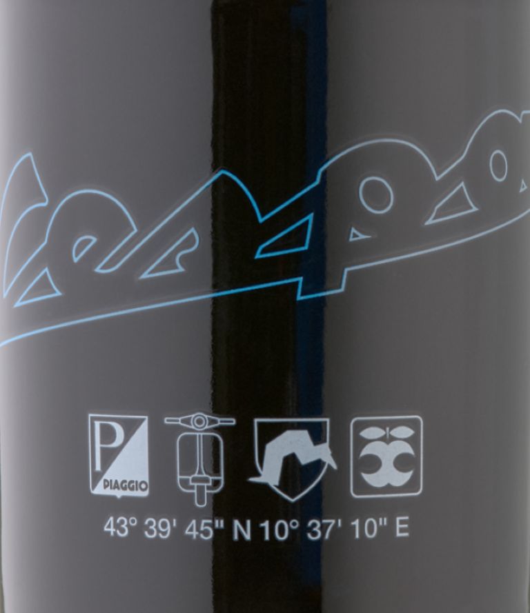VESPA DEC MUG - JET BLACK
