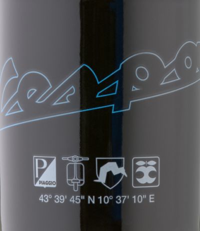 VESPA DEC MUG - JET BLACK VESPA