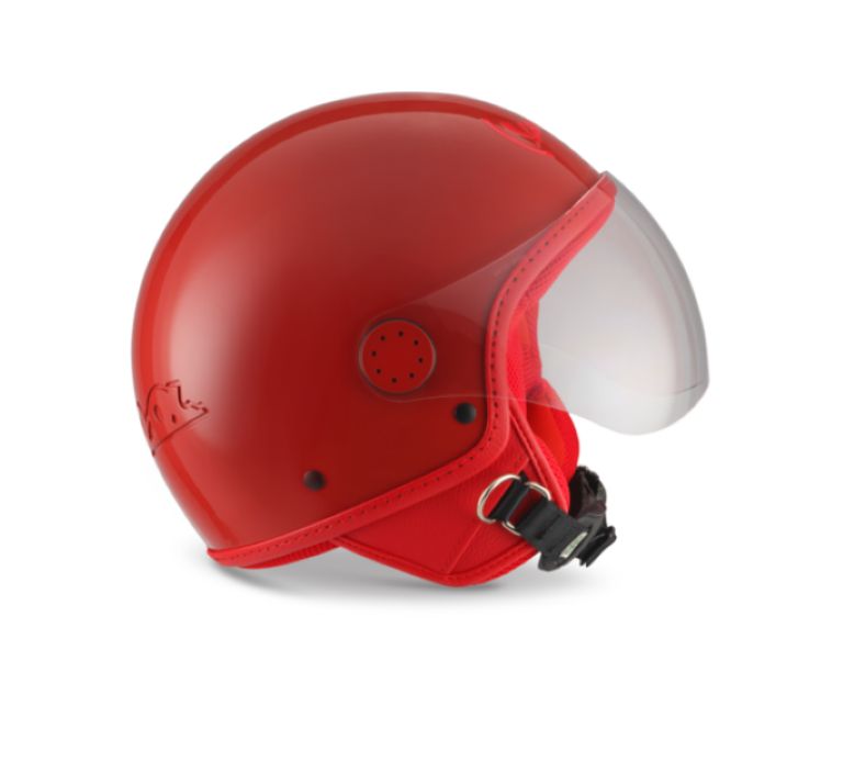 CASCO DEMI-JET VESPA VISOR 4.0 - VERSIONE (VESPA)RED