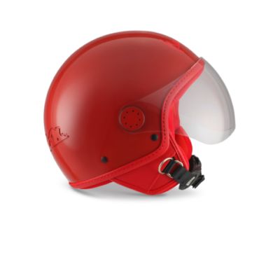 VESPA VISOR 4.0 DEMI-JET HELMET - (VESPA)RED VERSION VESPA