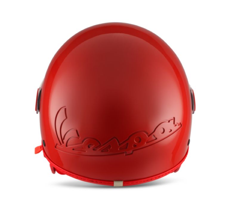 CASCO DEMI-JET VESPA VISOR 4.0 - VERSIONE (VESPA)RED