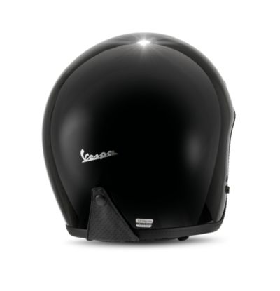 VESPA VERSILIA JET HELMET - BLACK VESPA